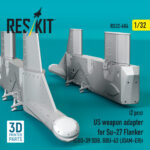 US weapon adapter for Su-27 Flanker (2 pcs) (GBU-39 SDB, GBU-62 (JDAM-ER)) (3D Printed) (1/32) - Image 2