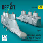 US weapon adapter for MiG-29 Fulcrum (2 pcs) (GBU-39 SDB, GBU-62 (JDAM-ER)) (3D Printed) (1/32) - Image 2