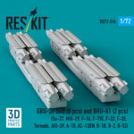 GBU-39 SDB (8 pcs) and BRU-61 (2 pcs) (3D Printed) (1/72) - Image 2