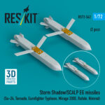 Storm Shadow/SCALP EG missiles (2 pcs) (Su-24, Tornado, Eurofighter Typhoon, Mirage 2000, Rafale, Nimrod) (3D Printed) (1/72) - Image 2