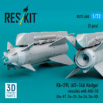 Kh-29L (AS-14A Kedge) missiles with AKU-58 (2 pcs) (3D Printed) (1/72) - Image 2