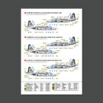 Su-25 Frogfoot DARK Digital (Pixel) (BLUE 09, 15, 17, 21, 29, 30, 31, 37, 39, 46, 49) Ukrainian Air Forces (Main Decals with Stencils)(1/48) - Image 3