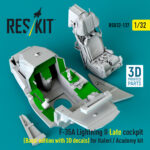 F-35A Lightning II late cockpit (Basic edition) (3D decals included) for Italeri / Academy kit (3D Printed) (1/32) - Image 3