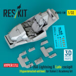 F-35A Lightning II late cockpit (Hyperdetailed edition) for Italeri / Academy kit (3D Printed) (1/32)