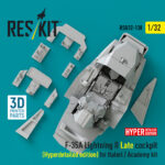 F-35A Lightning II late cockpit (Hyperdetailed edition) for Italeri / Academy kit (3D Printed) (1/32) - Image 3