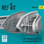 F-105 Thunderchief F.O.D. covers for ResKit RSU32-0148 (3D Printed) (1/32) - Image 3