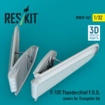 F-105 Thunderchief F.O.D. covers for Trumpeter kit (3D Printed) (1/32)