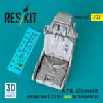 A-7 (E, D) Corsair II ejection seat IC-2 / IG-2 early for Trumpeter kit (3D Printed) (1/32) - Image 2