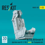 A-7 (E, D) Corsair II ejection seat IC-2 / IG-2 early for Trumpeter kit (3D Printed) (1/32) - Image 3
