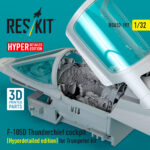 F-105D Thunderchief cockpit (Hyperdetailed edition) for Trumpeter kit (3D Printed) (1/32) - Image 2