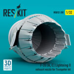 F-35 (A, С) Lightning II exhaust nozzle for Trumpeter kit (3D Printed) (1/32) - Image 3