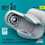 F/A-18 Hornet exhaust nozzles for Academy/Kinetic kit (3D Printed) (1/32) - Image 3