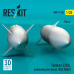 Tornado 2250L underwing fuel tanks (RAF, RSAF) (2 pcs) (3D Printed) (1/32) - Image 3