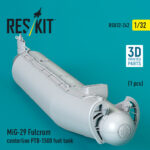 MiG-29 Fulcrum centerline PTB-1500 fuel tank (1 pcs) (3D Printed) (1/32) - Image 3