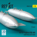 Su-25 Frogfoot PTB-800 underwing fuel tanks (2 pcs) (3D Printed) (1/32) - Image 3