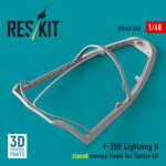 F-35B Lightning II closed canopy frame for Tamiya kit (3D Printed) (1/48) - Image 2