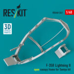 F-35B Lightning II open canopy frame for Tamiya kit (3D Printed) (1/48) - Image 2