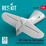 PBY-5/5A/OA-10A Catalina correct tail for Revell/Monogram/Eduard kit (3D Printed) (1/48)