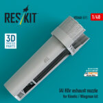 IAI Kfir exhaust nozzle for Kinetic / Wingman kit (3D Printed) (1/48) - Image 2