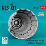 IAI Kfir exhaust nozzle for Kinetic / Wingman kit (3D Printed) (1/48) - Image 3