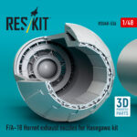 F/A-18 Hornet exhaust nozzles for Hasegawa kit (3D Printed) (1/48) - Image 3