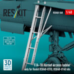 F/A-18 Hornet access ladder only for Reskit RSU48-0310, RSU48-0140 kits (3D Printed) (1/48)