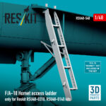 F/A-18 Hornet access ladder only for Reskit RSU48-0310, RSU48-0140 kits (3D Printed) (1/48) - Image 2