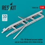 F/A-18 Hornet access ladder only for Reskit RSU48-0310, RSU48-0140 kits (3D Printed) (1/48) - Image 3