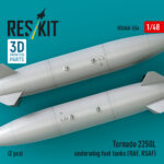 Tornado 2250L underwing fuel tanks (RAF, RSAF) (2 pcs) (3D Printed) (1/48) - Image 2