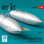 Su-25 Frogfoot PTB-800 underwing fuel tanks (2 pcs) (3D Printed) (1/48) - Image 3