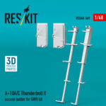 A-10A/C Thunderbolt II access ladder for GWH kit  (3D Printed) (1/48) - Image 2