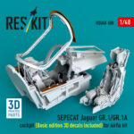 SEPECAT Jaguar GR.1/GR.1A cockpit (Basic edition 3D decals included) for Airfix kit (3D Printed) (1/48) - Image 2