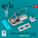 SEPECAT Jaguar GR.1/GR.1A cockpit (Detailed edition) for Airfix kit (3D Printed) (1/48) - Image 2