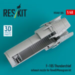 F-105 Thunderchief exhaust nozzle for Revell/Monogram kit (3D Printed) (1/48) - Image 3