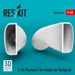 F-4B Phantom II Air intakes for Tamiya kit (3D Printed) (1/48) - Image 2