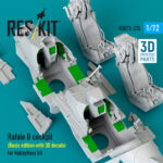 Rafale B cockpit (Basic edition) (3D decals included) for HobbyBoss kit (3D Printed) (1/72) - Image 3
