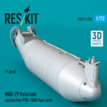 MiG-29 Fulcrum centerline PTB-1500 fuel tank (1 pcs) (3D Printed) (1/72) - Image 2