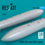 1200 L fuel tanks RAF Jaguar (2 pcs) (3D Printed) (1/72) - Image 3