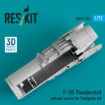 F-105 Thunderchief exhaust nozzle for Trumpeter kit (3D Printed) (1/72) - Image 2