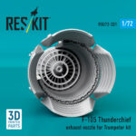 F-105 Thunderchief exhaust nozzle for Trumpeter kit (3D Printed) (1/72) - Image 3