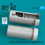 Jaguar exhaust nozzles for HobbyBoss kit (3D Printed) (1/72) - Image 2