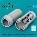 Jaguar exhaust nozzles for Hasegawa/Italleri kits (3D Printed) (1/72)