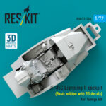 F-35C Lightning II cockpit (Basic edition) (3D decals included) for Tamiya kit (3D Printed) (1/72) - Image 2