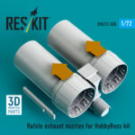 Rafale exhaust nozzles for HobbyBoss kit (3D Printed) (1/72) - Image 3