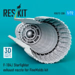 F-104J Starfighter exhaust nozzle for FineMolds kit (3D Printed) (1/72) - Image 3