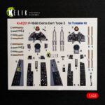 F-106B Delta Dart Type 2 - interior 3D decals for Trumpeter kit (1/48)
