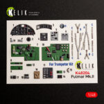 Fulmar Mk.II - interior 3D decals for Trumpeter kit (1/48)