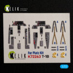 T-1B -  interior 3D decals for Platz kit (1/72)