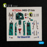 MiG-21 bis -  interior 3D decals for Eduard kit (1/72)