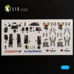 F-4F Phantom -  interior 3D decals for FineMolds kit (1/72)